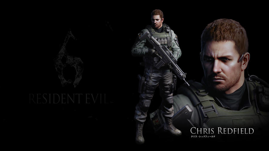 Resident evil 6: Chris Redfield by heatheryingN
